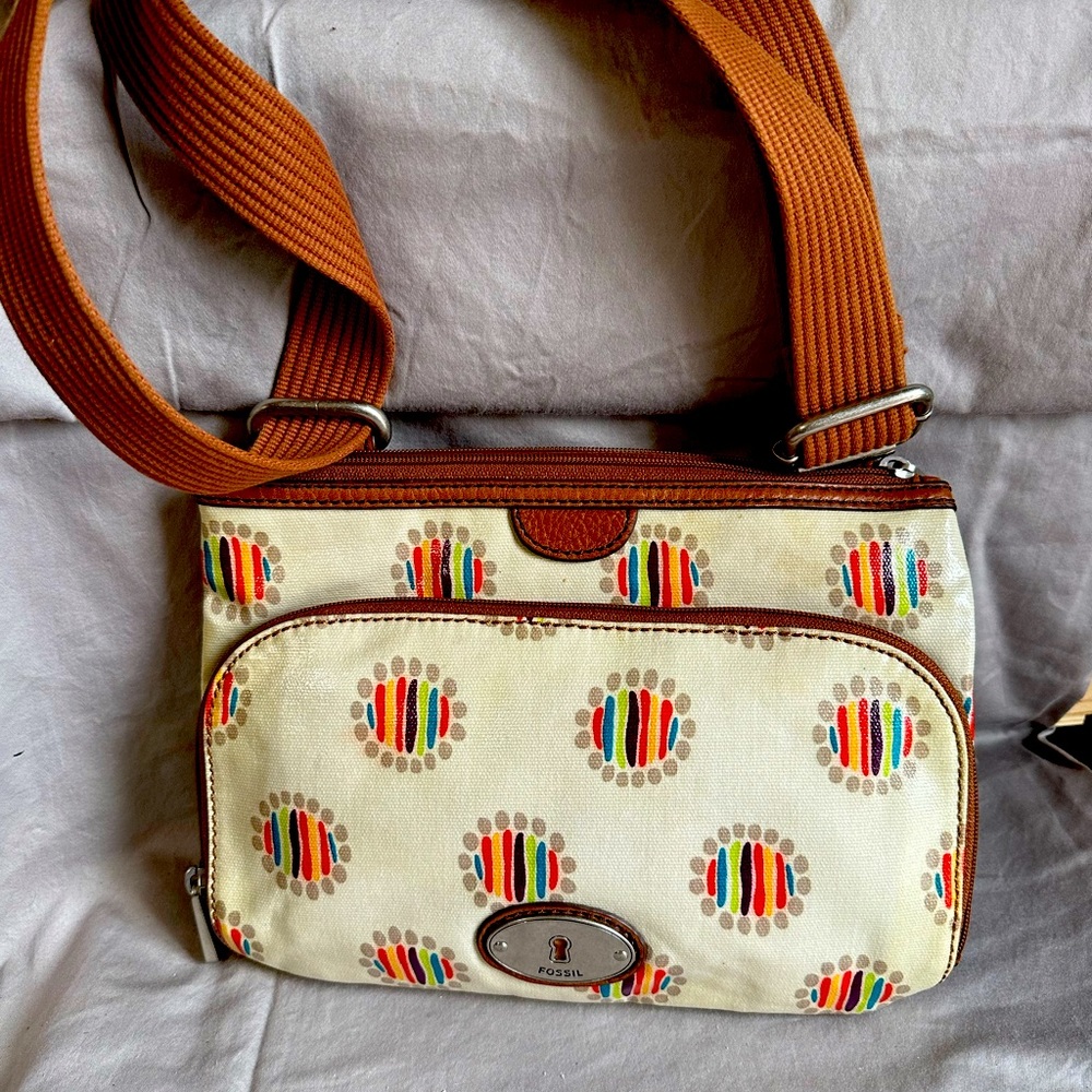 Fossil cross body purse